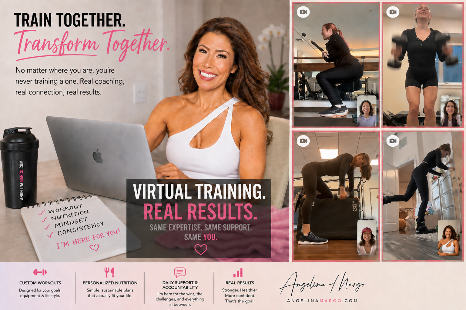 Angelina Margo website redesign